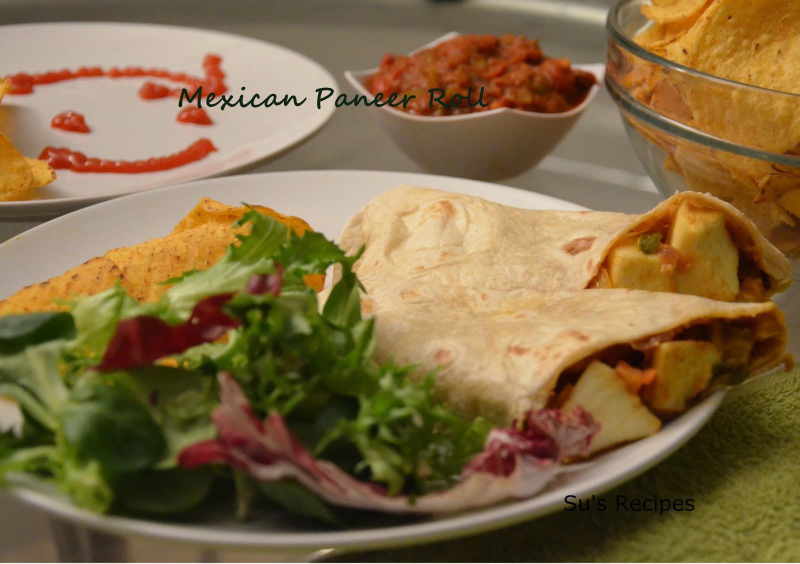 Mexican Paneer Wrap